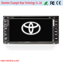 Dos DIN Reproductor de DVD de coche para Toyota